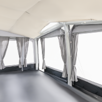 Auvent gonflable Dometic Résidence Air Tour 15 pour caravane avec un pourtour compris entre 9m90 et 10m15