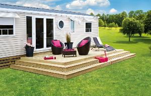 Terrasse Podium Clairval  PALMA 3m 10 / IBIZA 3m 45