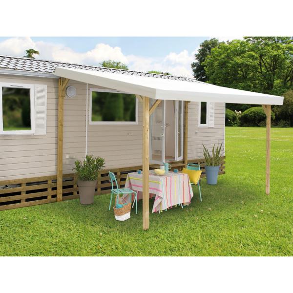 Pergola Bois toit Standard profondeur 2m60
