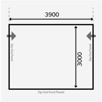 Auvent gonflable Dometic-kampa Grande air pro 390M