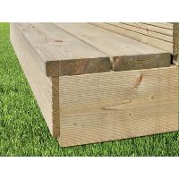 Clairval Escalier standard sans contrermarche pour terrasse de mobil'home